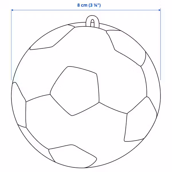 IKEA, дополнительный ракурс - схема-чертеж с размерами