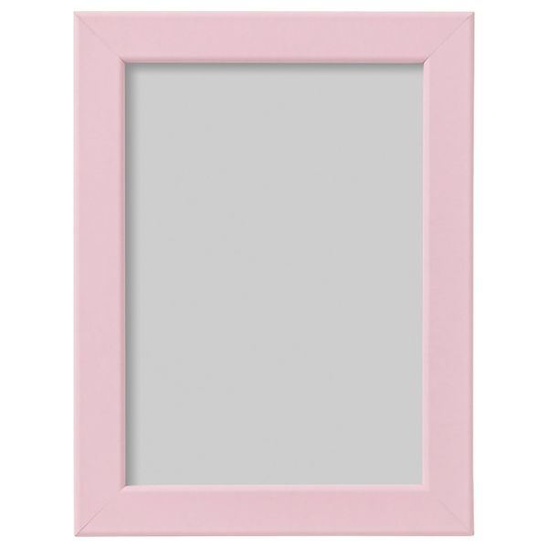 Рама, розовый 13x18 см IKEA ФИСКБУ 503.718.33 - фото 1