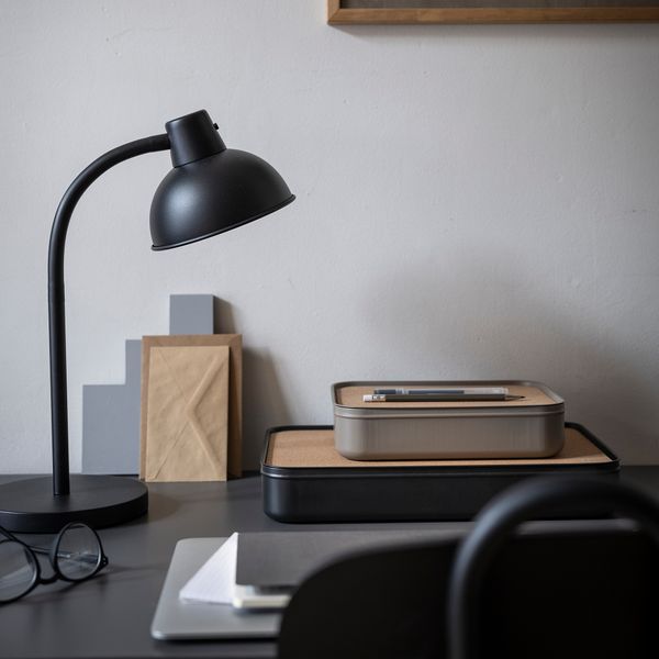 Коробка с крышкой, антрацит, 24x35x6 см IKEA HARVMATTA 305.553.00 - фото 4