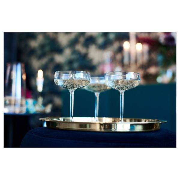 Поднос, желтая медь 38 см IKEA GLATTIS ГЛАТТИС 203.501.15 - фото 7