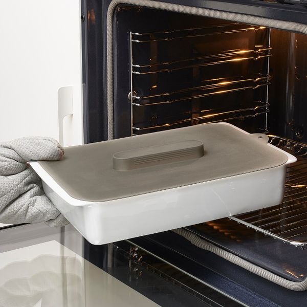 Крышка, силикон 36x26 см IKEA KLOCKREN КЛОКРЕН 804.377.24 - фото 2