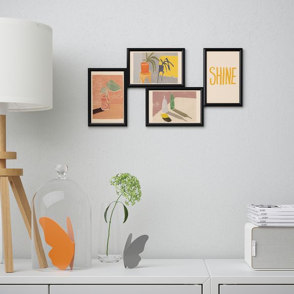 Открытка, 10x15 см, Свет IKEA YLLEVAD 805.364.89 - схема-чертеж с размерами