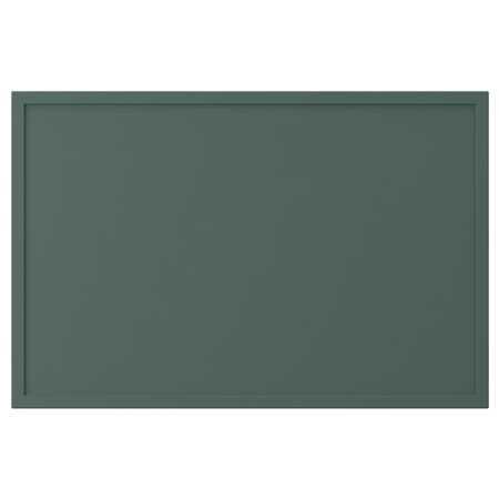 ASPUDDEN Фронтальная панель ящика - темный серо-зеленый 60x40 см