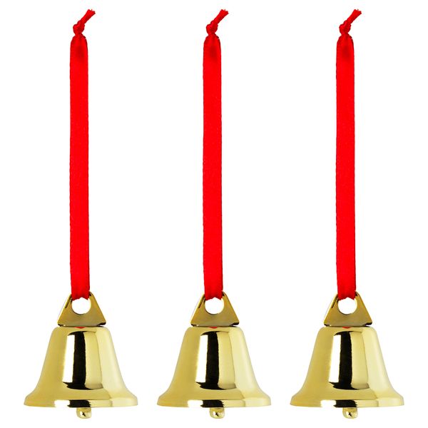 Елочное украшение, форма колокола золотой IKEA VINTERFINT 305.784.05 - фото 1