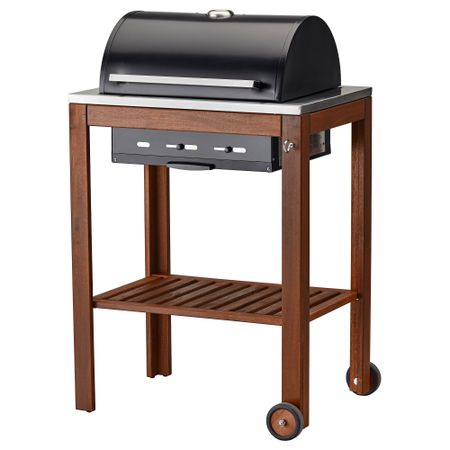 Угольный гриль ЭПЛАРО / КЛАСЕН, коричневая морилка