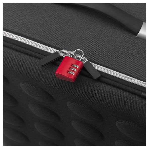 Висячий замок ФОРФИНА, черный, красный - фото 3