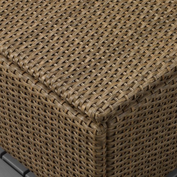 Садовый табурет, коричневый 62x62 см IKEA SOLLERÖN СОЛЛЕРОН 003.736.17 - фото 7