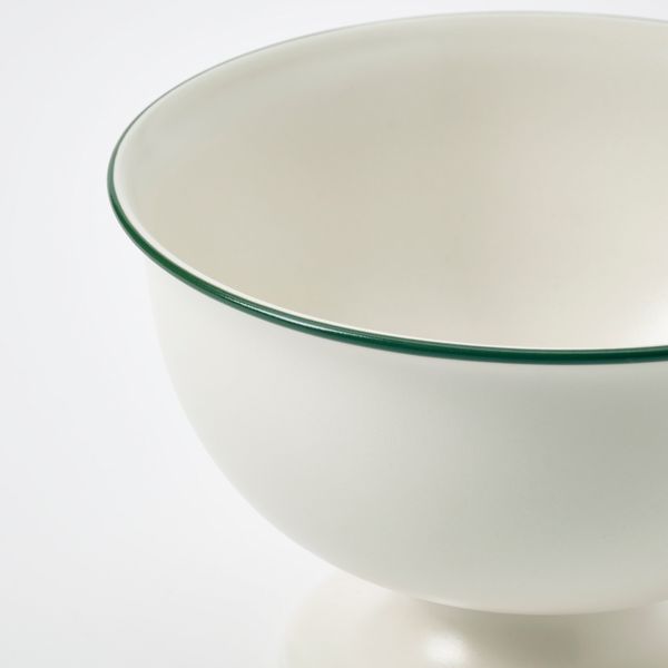 Миска, 13 см, белый с оттенком IKEA VINTERFINT 705.653.21 - схема-чертеж с размерами