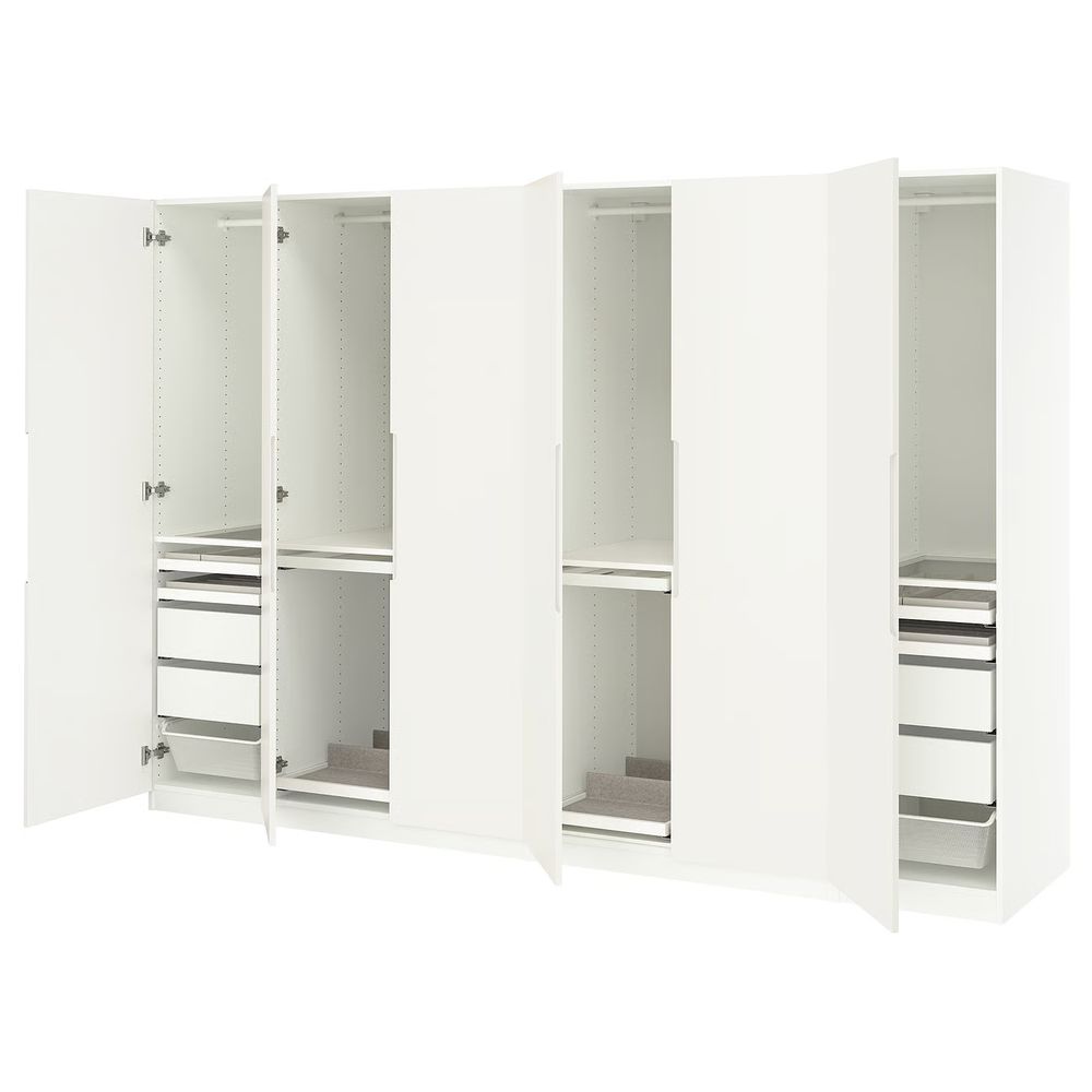 IKEA, вид спереди - схема-чертеж с размерами