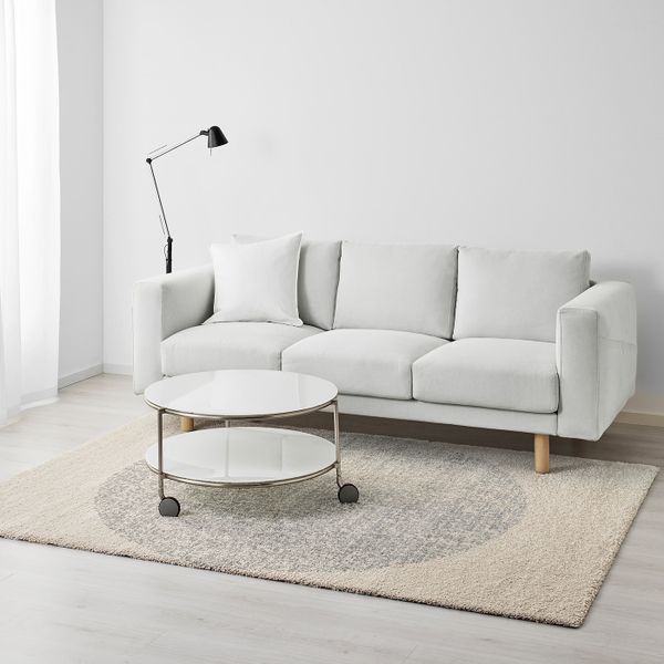 Ковер, длинный ворс, серый 170x240 см IKEA SKARRESÖ СКАРРЕСЁ 403.648.90 - фото 3