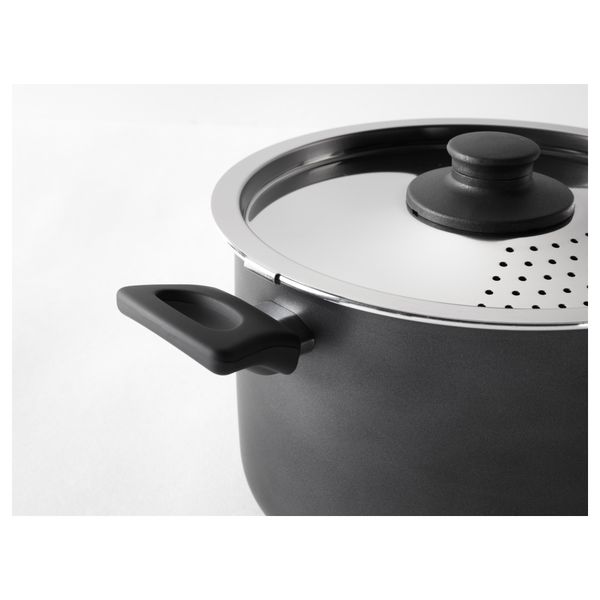 Набор кухонной посуды, 6 предмета ШЭНКА, серый - фото 4