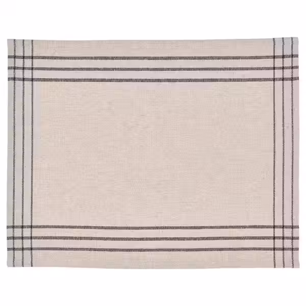 VÅRARV ВОРАРВ Салфетка под приборы - темно-серый/неокрашенный 35x45 см - фото 1