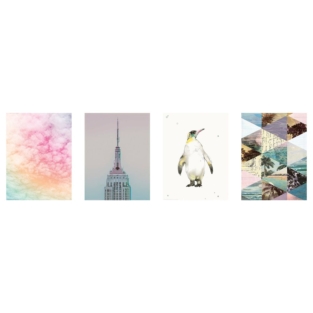 Постер, Пастельное облако, 30x40 см IKEA БИЛЬД 204.481.84 - фото 1