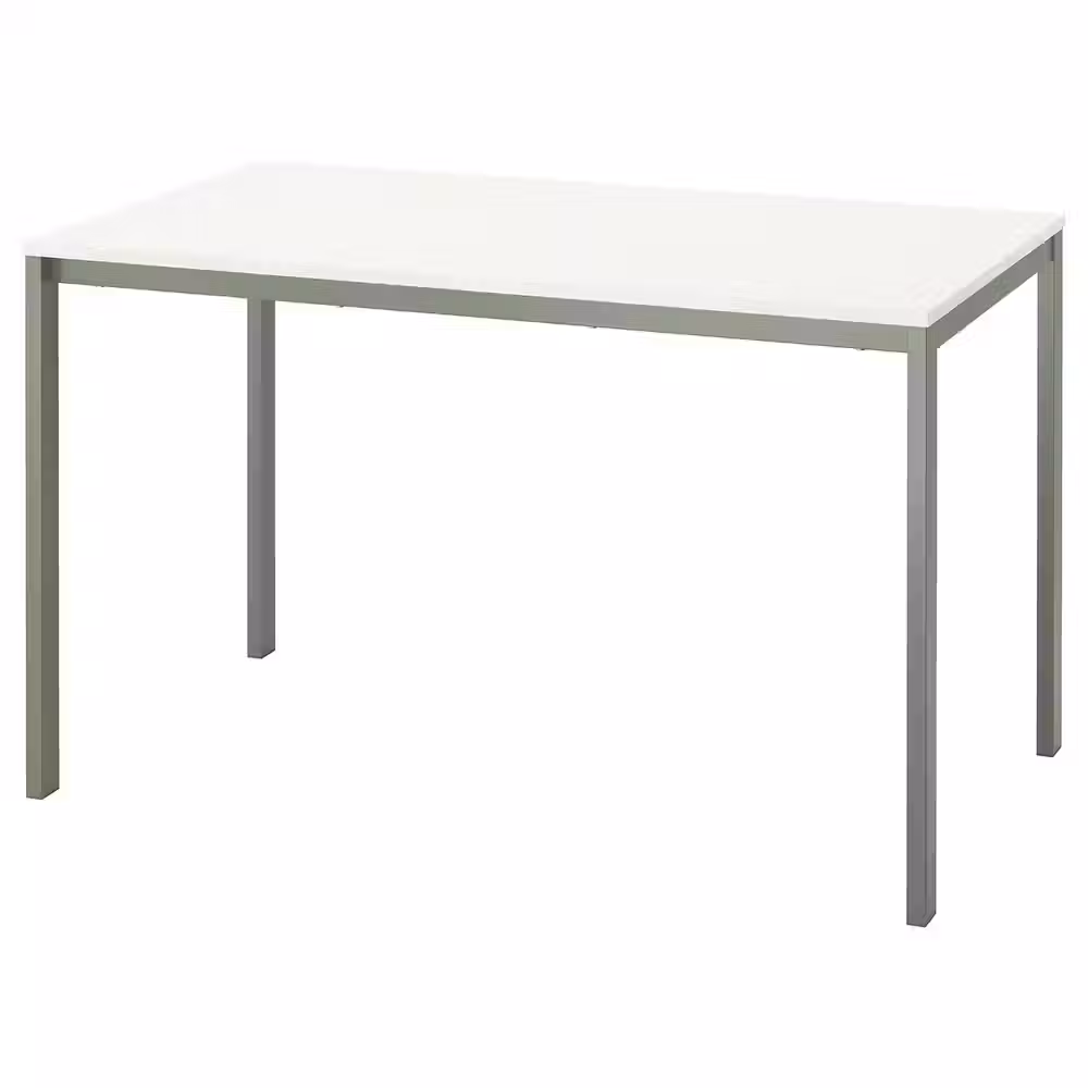 VIHALS Стол - белый/зеленый 125x74 см - фото 1