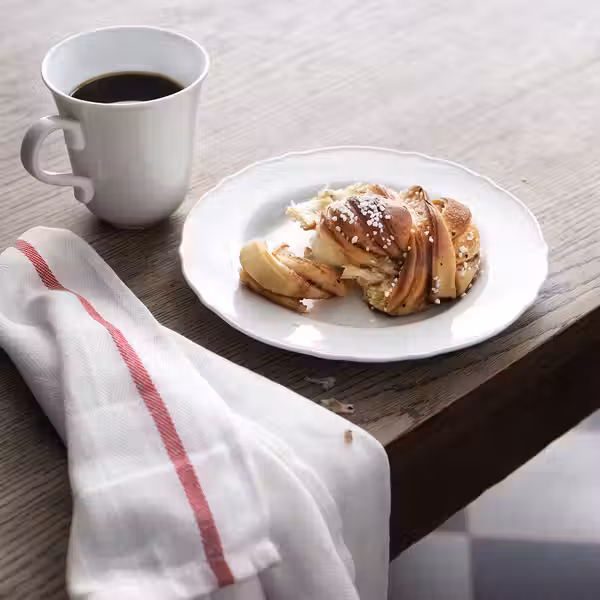 UPPLAGA Тарелка десертная - белый 22 см - фото 3