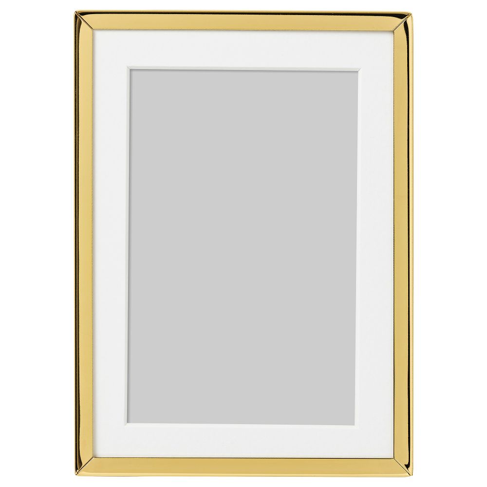 Рама ГУЛЬДБОДА, желтая медь (13x18 см) - фото 1