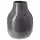 GRADVIS Ваза - темно-серый 21 см