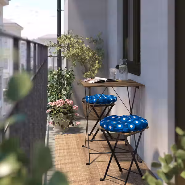 TÄRNÖ Садовый стол+2 табурета - схема-чертеж с размерами