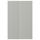 HAVSTORP Дверца д/напольн углового шк, 2шт - светло-серый 25x80 см
