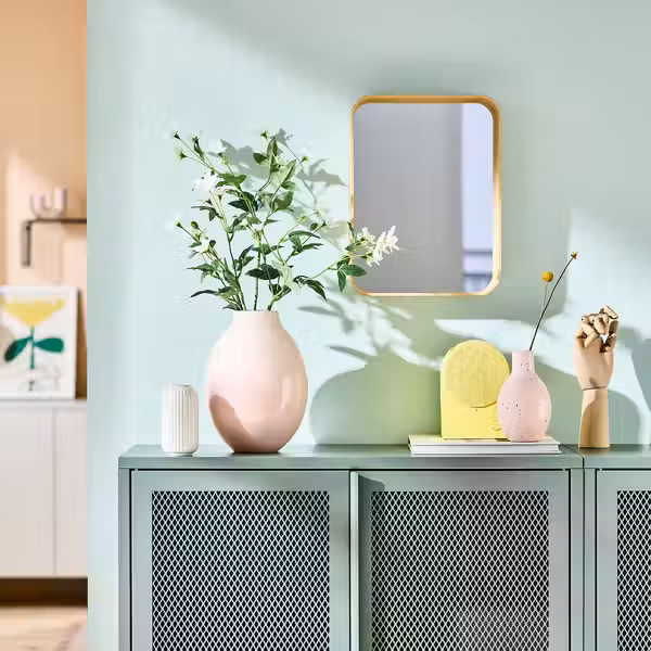 SMYCKA Цветок искусственный - д/дома/улицы Лизиантус/белый 60 см - фото 2