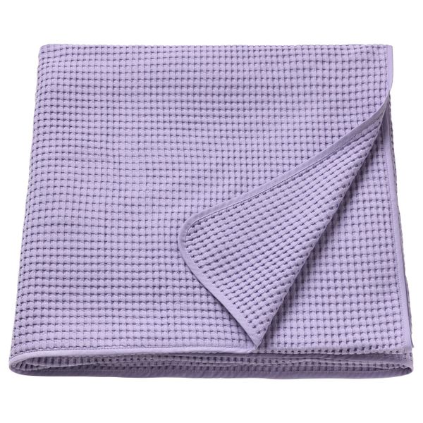 Покрывало, сиреневый, 150x250 см IKEA ВОРЕЛЬД 504.410.96 - фото 1