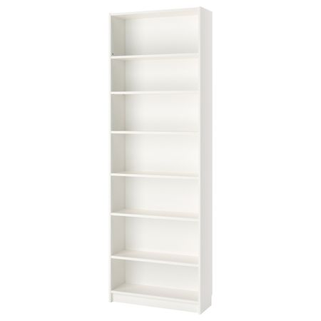 Стеллаж, белый 80x28x237 см IKEA BILLY БИЛЛИ 991.822.04