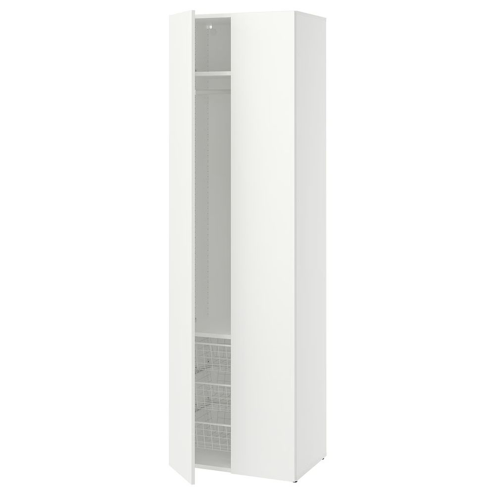 LASTARE Гардероб, комбинация - белый 60x42x200 см - фото 1
