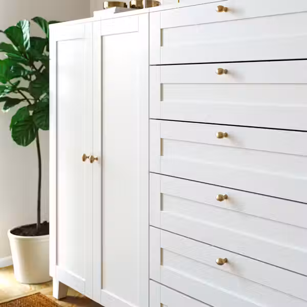 ENERYDA Ручка мебельная - желтая медь 35 мм - фото 5