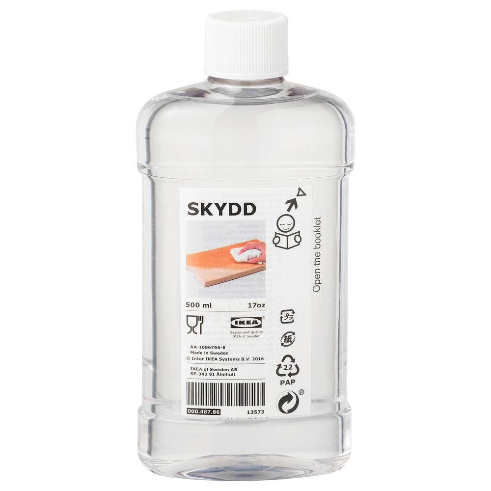 Масло для обработки дерева в помещении 500 мл IKEA SKYDD ШИДД 803.993.12 - фото 1