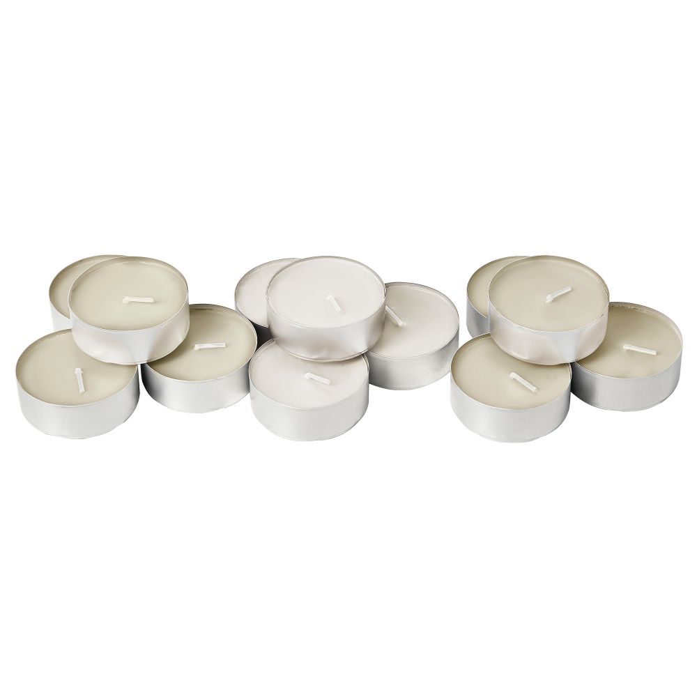 Аромат свеча в металической подставке СИНЛИГ, Ванильное удовольствие естественный, естественный - фото 1