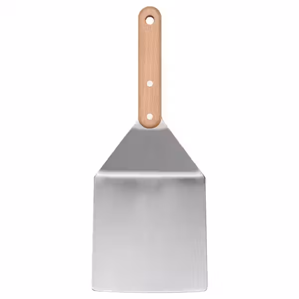 GRILLTIDER Лопатка для котлет - нержавеющ сталь/бук 30 см - фото 1