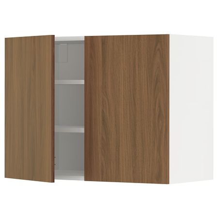 METOD Навесной шкаф с полками/2дверцы