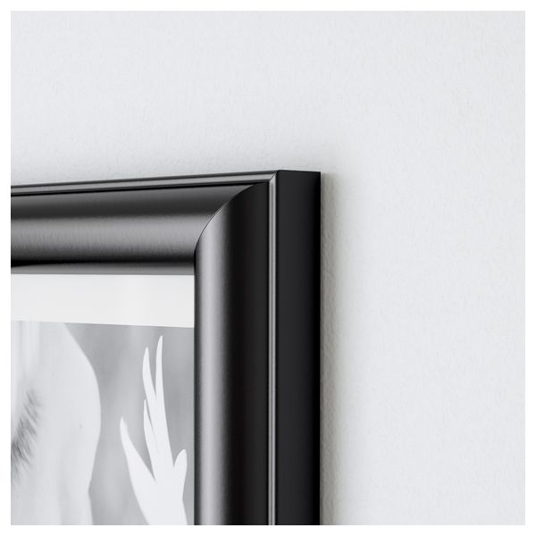 Рама для 4 картин МАРИЕТОРП, черный (70x13 см) - схема-чертеж с размерами