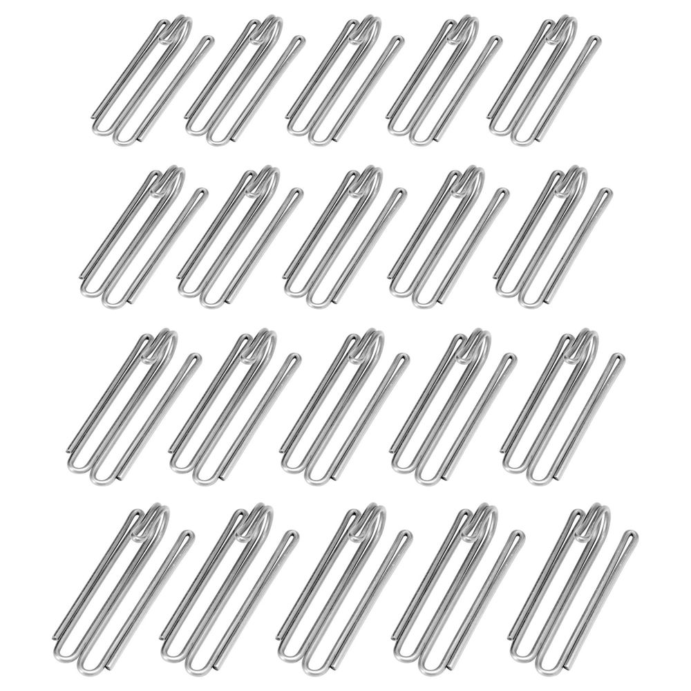 Крючок гардинный 20 шт IKEA RIKTIG РИКТИГ 303.707.02 - фото 1