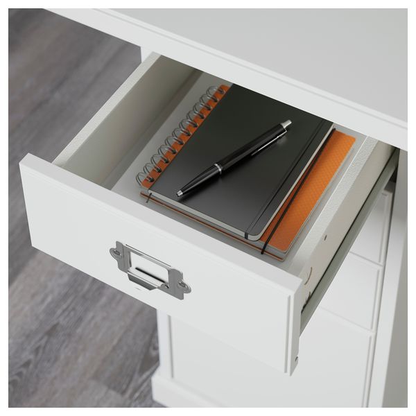 Стол КЛИМПЕН, белый (150x75 см) - схема-чертеж с размерами