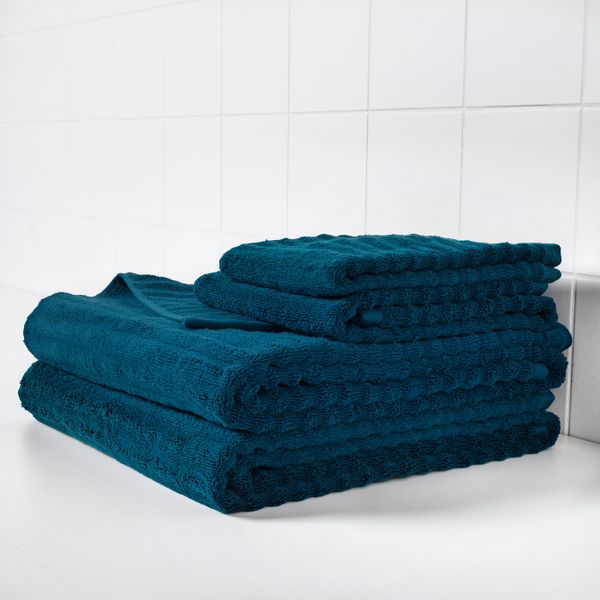 Полотенце, темно-синий, 50x100 см IKEA ФЛОДАРЕН 003.812.45 - схема-чертеж с размерами