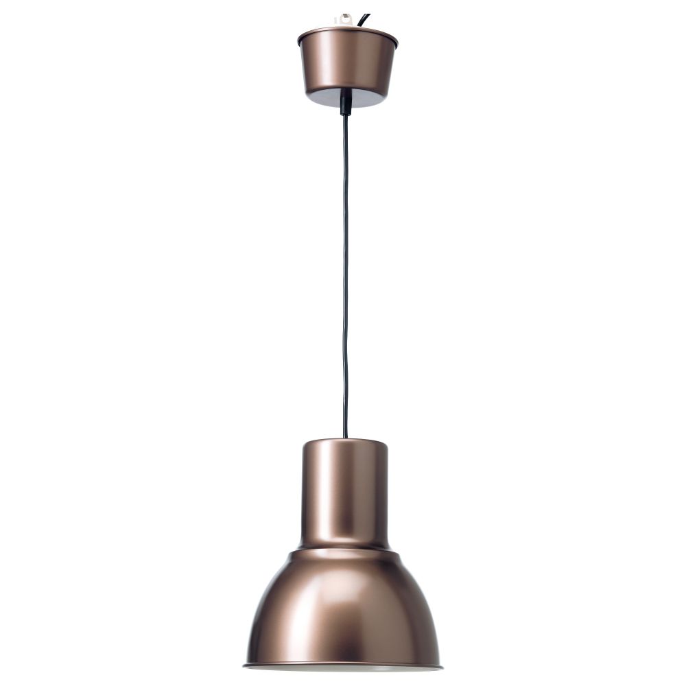 Подвесной светильник ХЕКТАР, бронзовый цвет (22 см) - фото 1