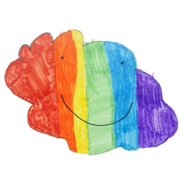 Мягкая игрушка САГОСКАТТ, радужное облако - фото 5