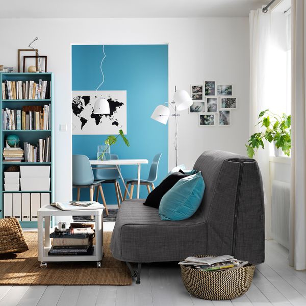 Кресло-кровать, Шифтебу темно-серый IKEA LYCKSELE ЛИКСЕЛЕ 593.878.01 - фото 9