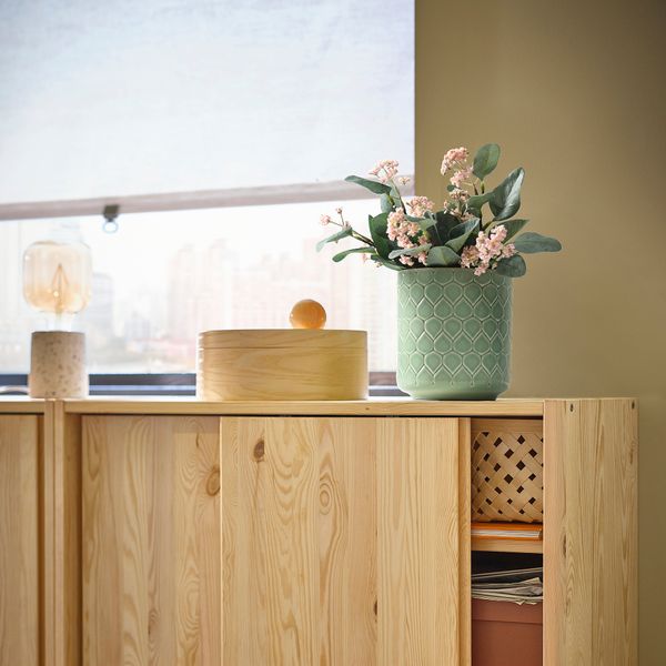 Ваза, 15 см, зеленый IKEA KRYPIDEGRAN 805.673.86 - фото 4