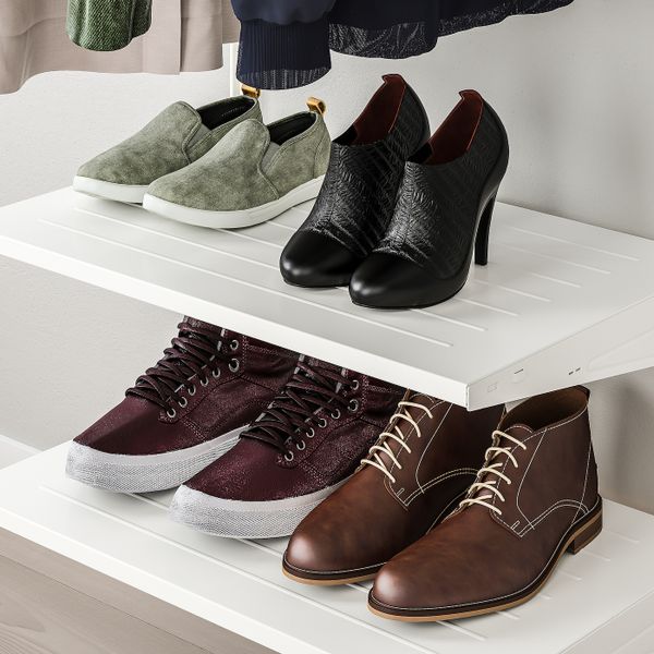 Гардероб, комбинация, белый 62x40x201 см IKEA BOAXEL БОАКСЕЛЬ 093.323.59 - схема-чертеж с размерами