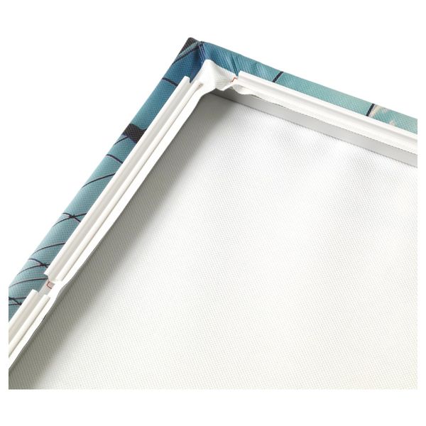 Картина с рамой, Огни Нью-Йорка/цвет алюминия 200x140 см IKEA БЬЁРКСТА 592.072.68 - фото 4