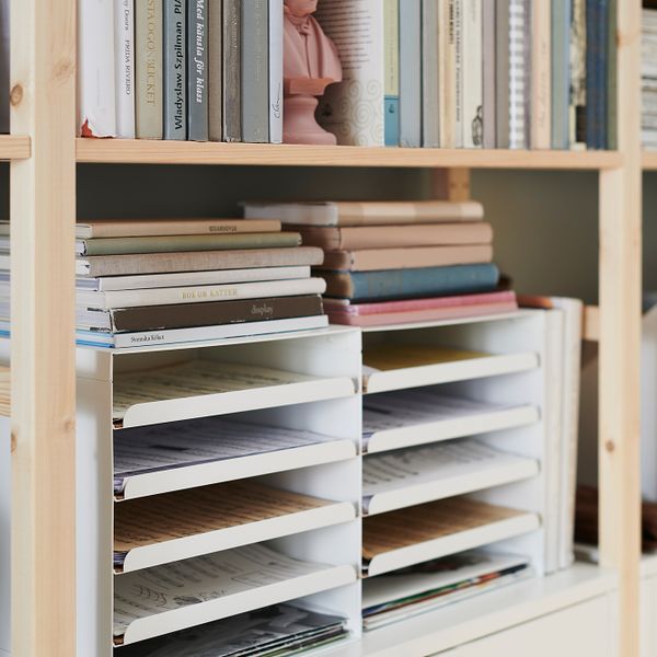 Лоток для корреспонденции, белый IKEA KVISSLE КВИССЛЕ 701.980.31 - фото 5