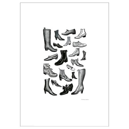 Постер, Модная обувь, 50x70 см IKEA DRÖMBILD ДРЁМБИЛЬД 704.418.49