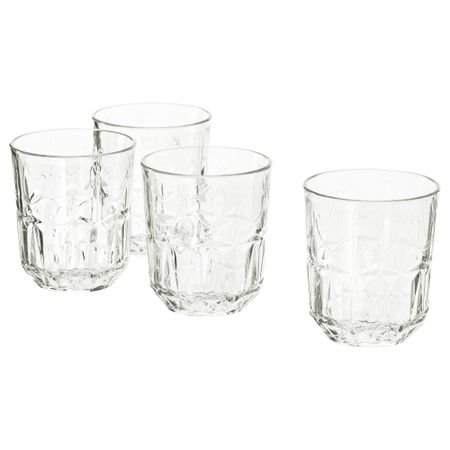Стакан, прозрачное стекло, с рисунком, 27 сл IKEA SÄLLSKAPLIG СЭЛЛЬСКАПЛИГ 404.729.03