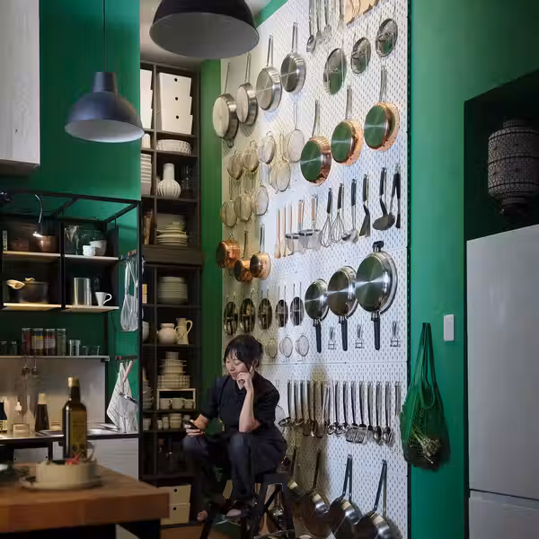 SKÅDIS Настенная панель - белый 56x56 см - фото 3