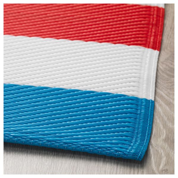 Ковер безворсовый СОММАР 2019, д/дома/улицы синий, красный синий белый/красный (180x240 см) - фото 3