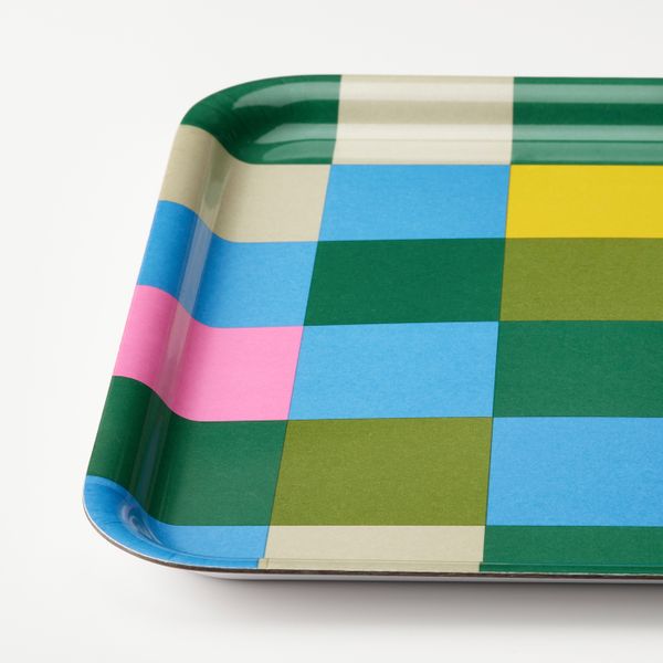 Поднос, разные цвета 33x33 см IKEA ЭМНГОД 604.635.25 - фото 2