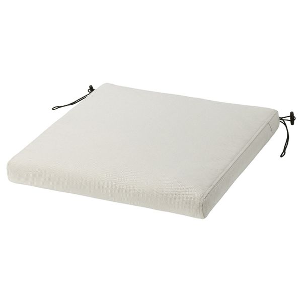 Чехол на подушку стула, для сада бежевый 44x44 см IKEA FRÖSÖN ФРЁСЁН 603.917.36 - фото 2