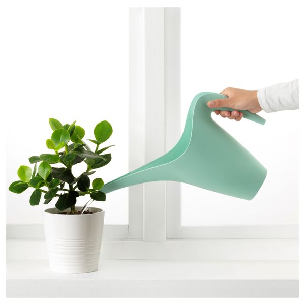 Лейка ИКЕА ПС 2002, светло-зеленый (1.2 л) - схема-чертеж с размерами